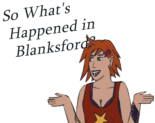 Blanksford Prologue Zine Cover Art